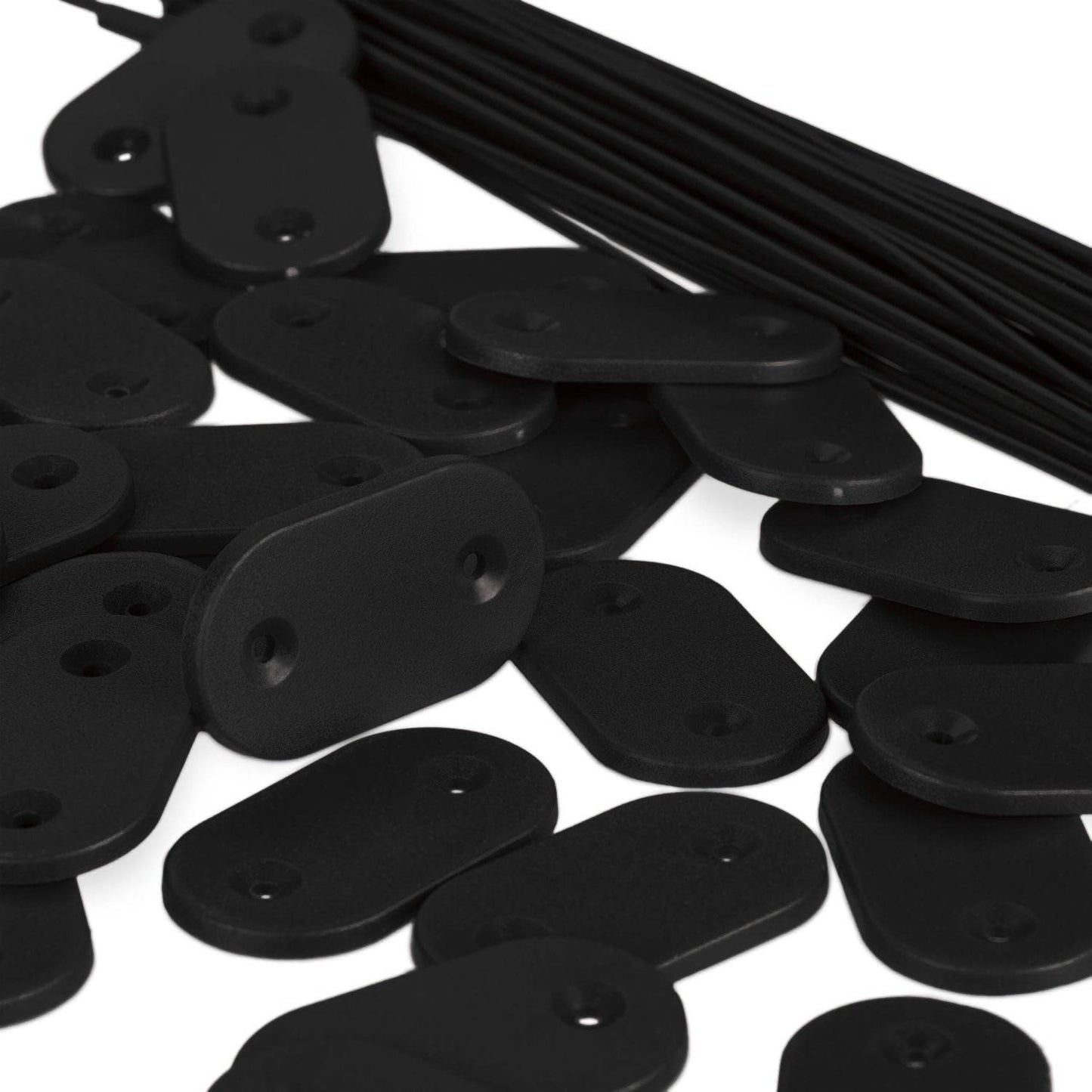 Fixing Kits for Privacy Screening & Fencing - Black - Evergreenery