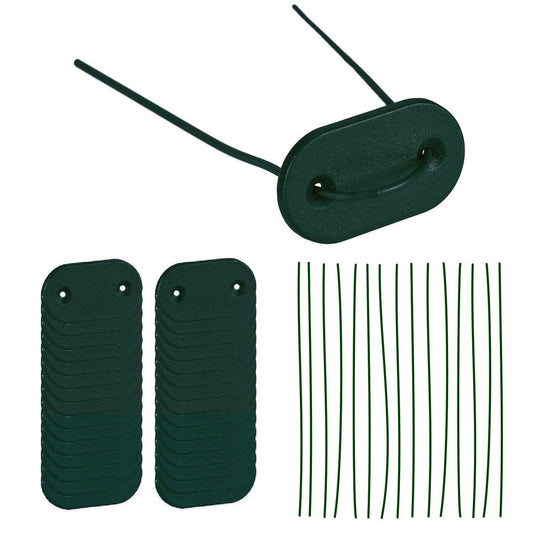 Fixing Kits for Privacy Screening & Fencing - Green - Evergreenery