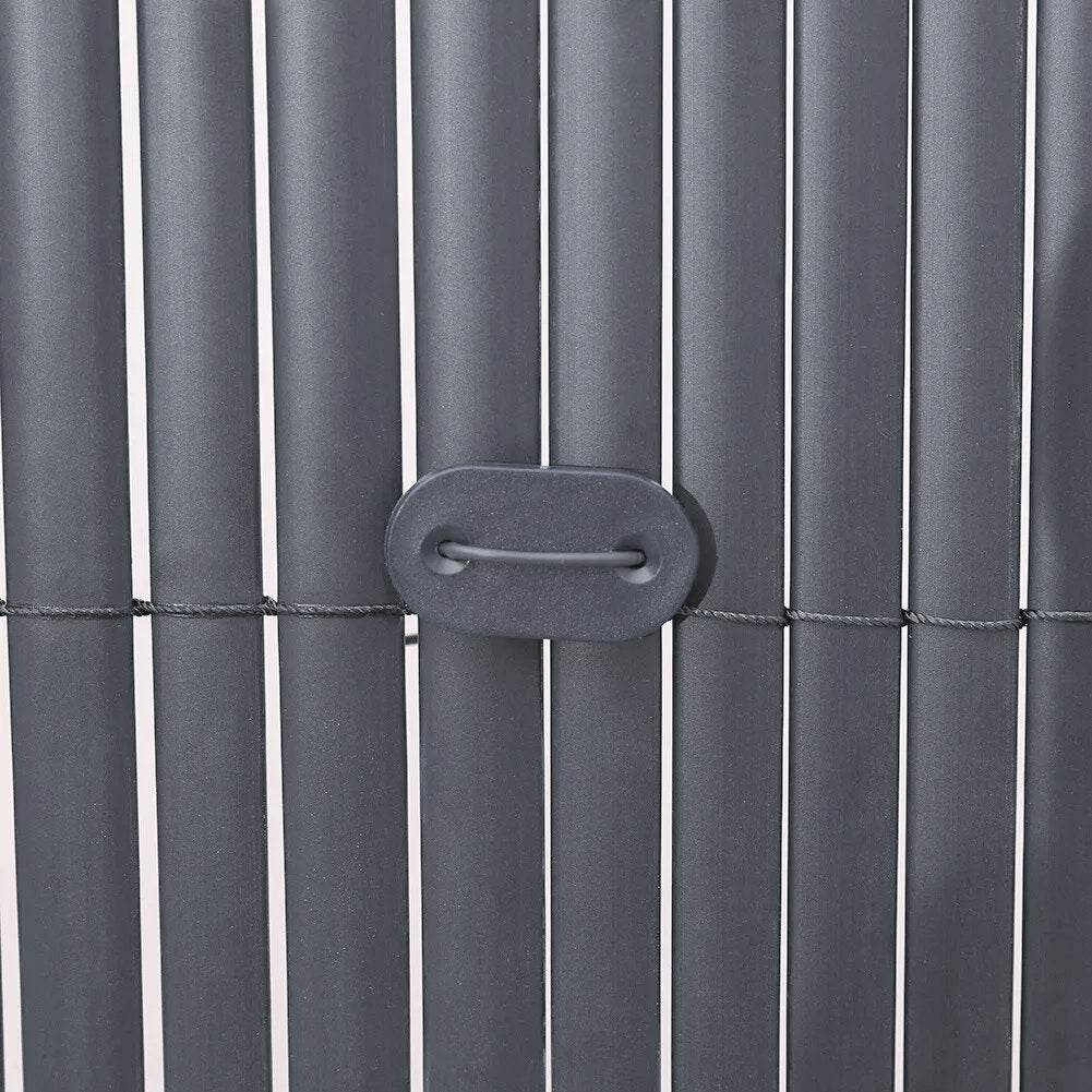 Fixing Kits for Privacy Screening & Fencing - Grey - Evergreenery