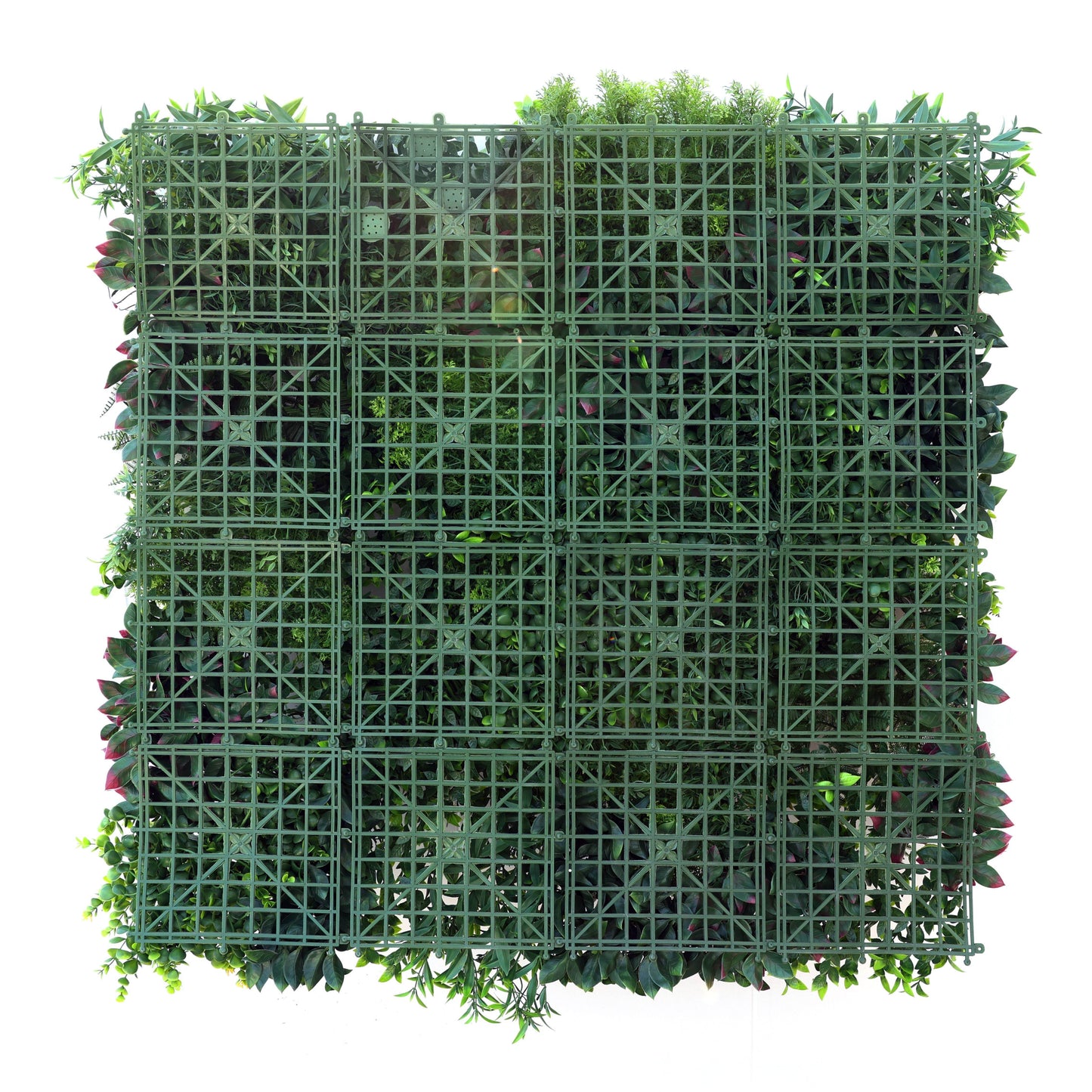 Premium Artificial Plants Green Wall Panel 1m x 1m - Tuscany - Evergreenery