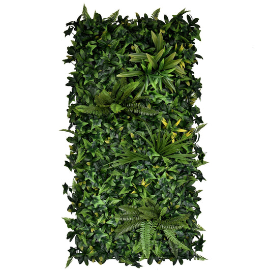 Premium Artificial Plants Green Wall Panel 1m x 50cm - Green Dream - Evergreenery