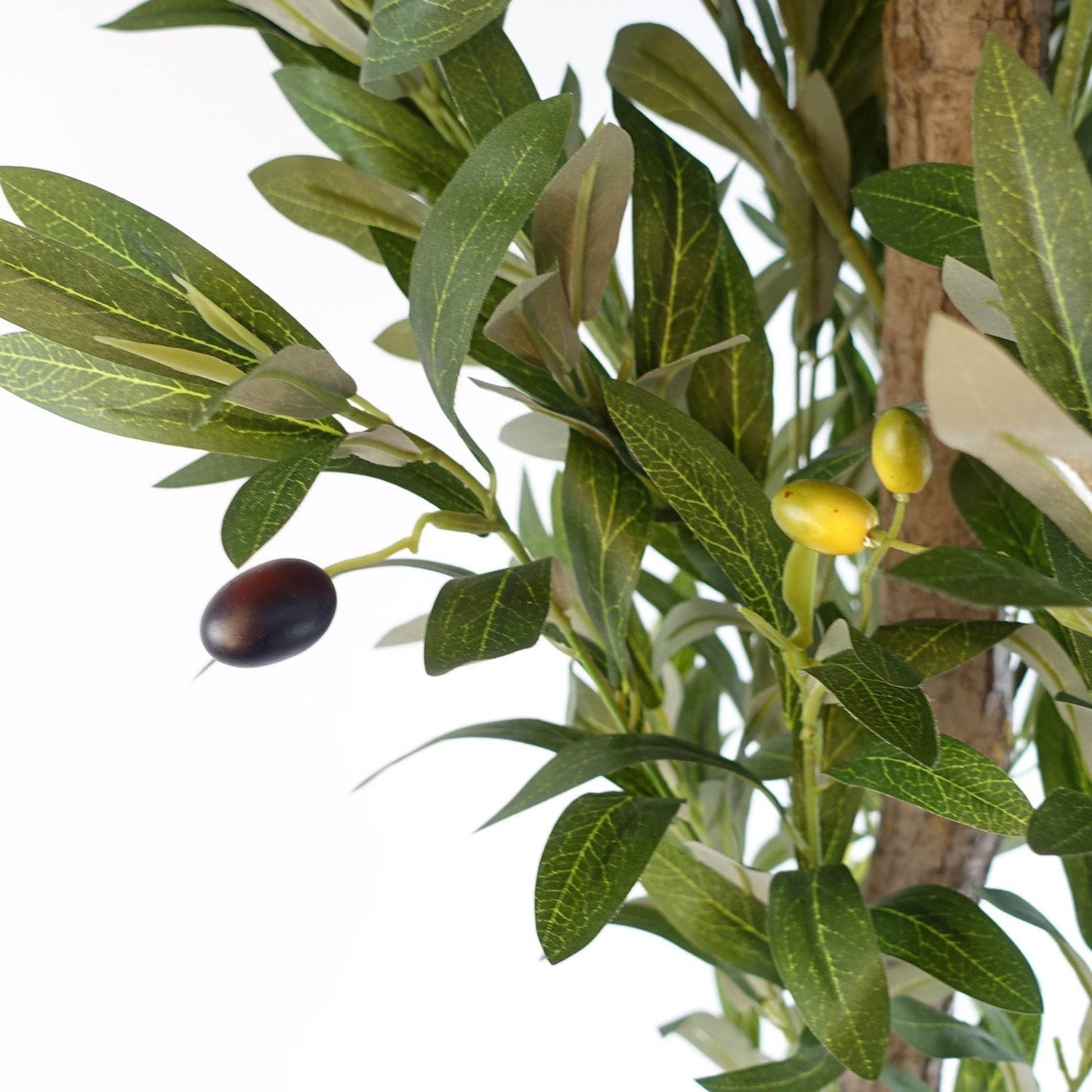 Artificial Olive Tree Faux Silk Lifelike Leaves 180cm - Evergreenery