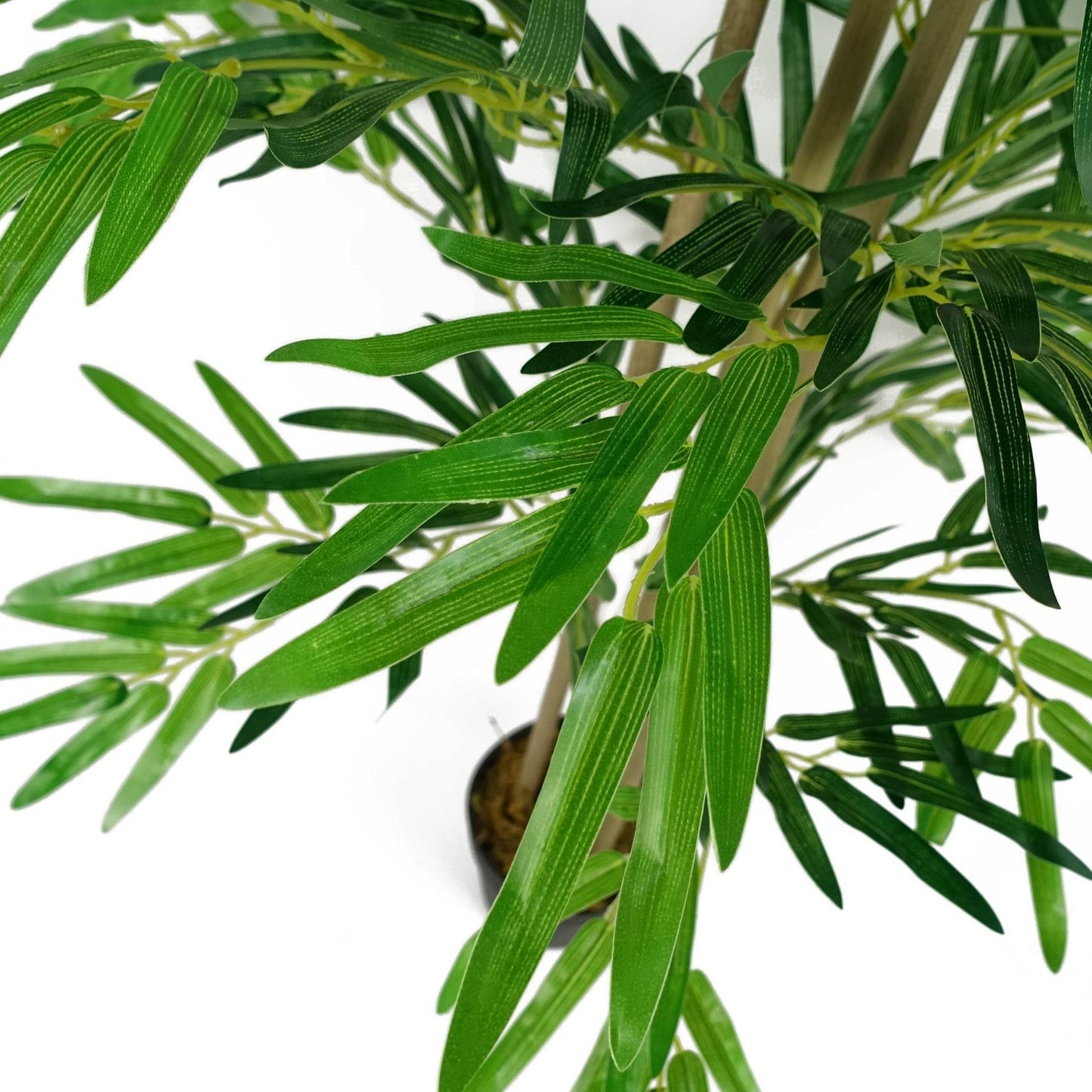 Large Artificial Bamboo Tree Plant Faux Silk Foliage 150cm (5ft) - Evergreenery