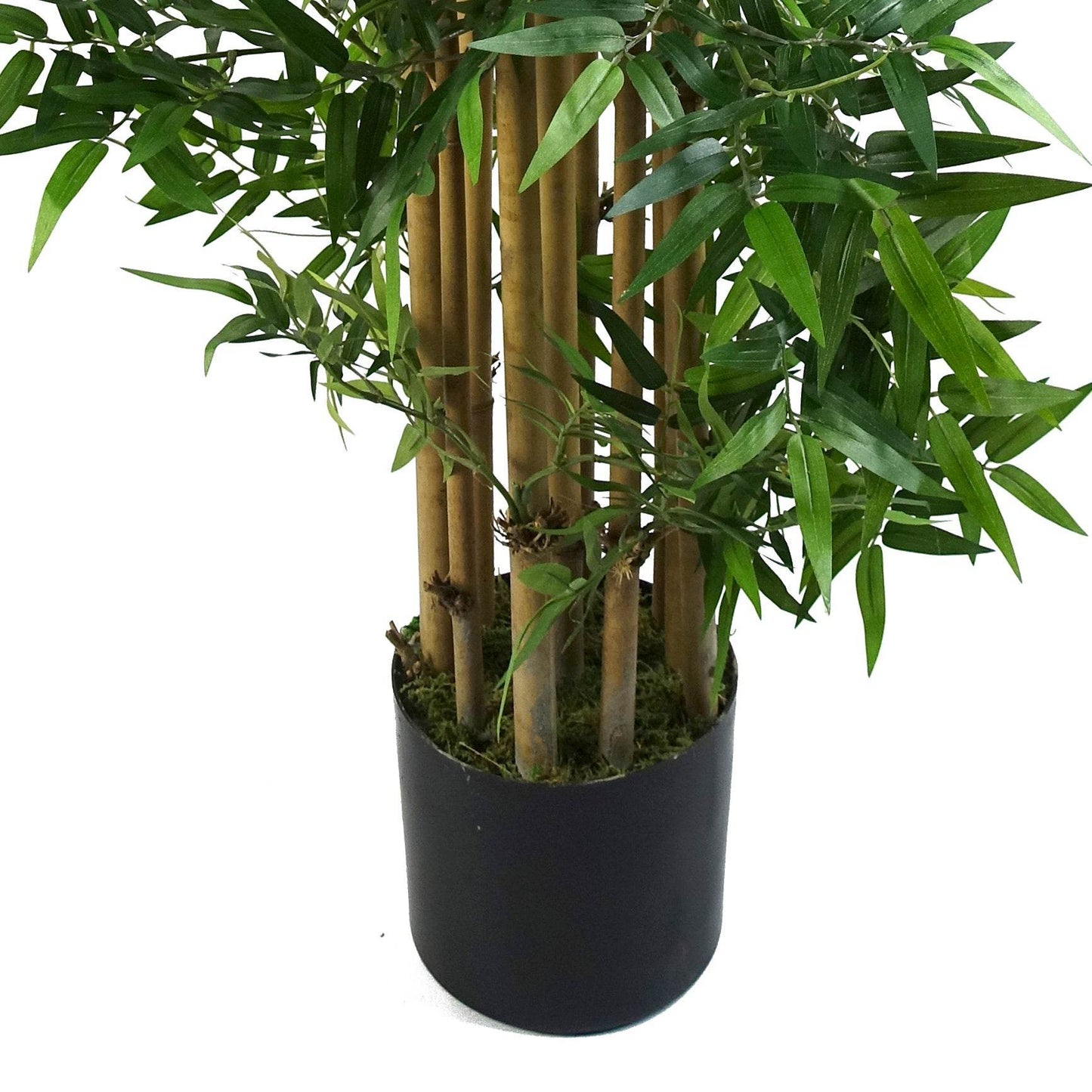 Artificial Oriental Bamboo Tree Plant Faux Silk Leaves 120cm (4ft) - Evergreenery