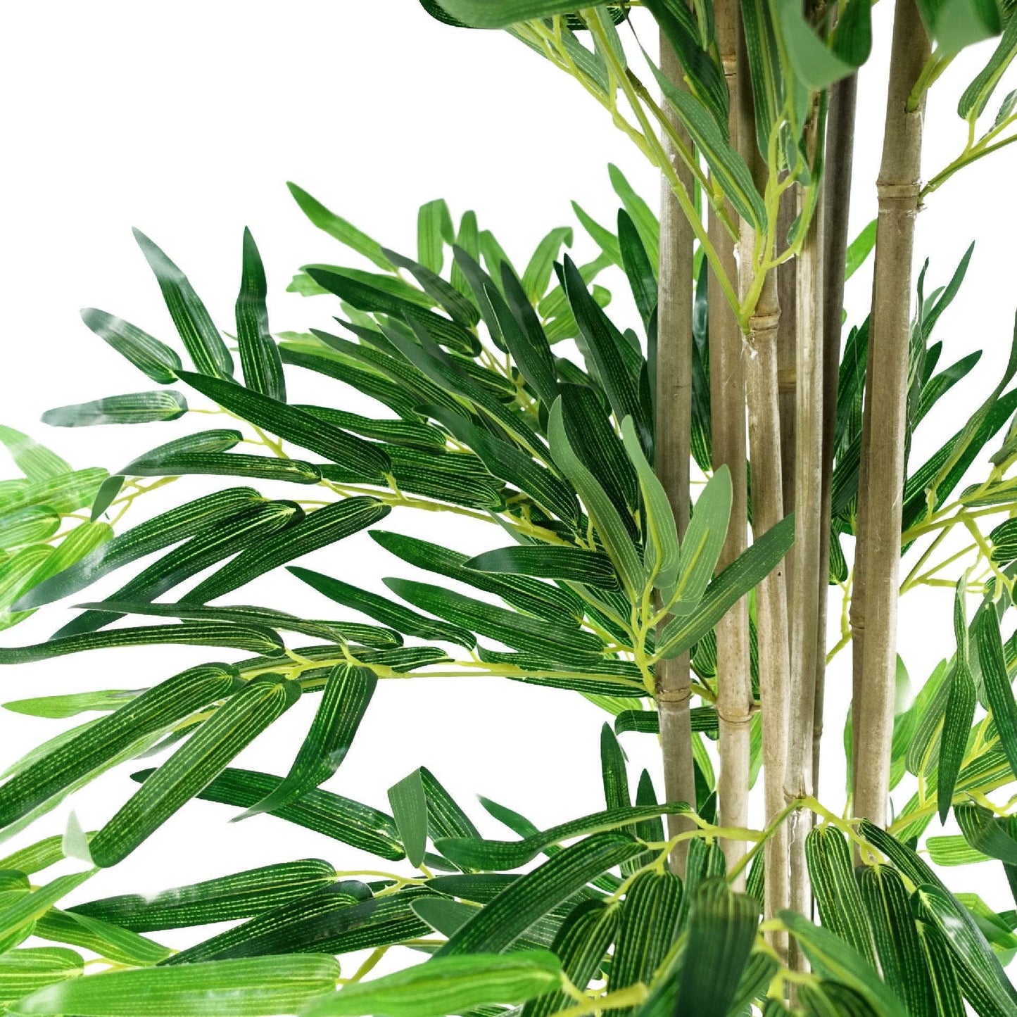 Large Artificial Bamboo Tree Plant Faux Silk Foliage 150cm (5ft) - Evergreenery