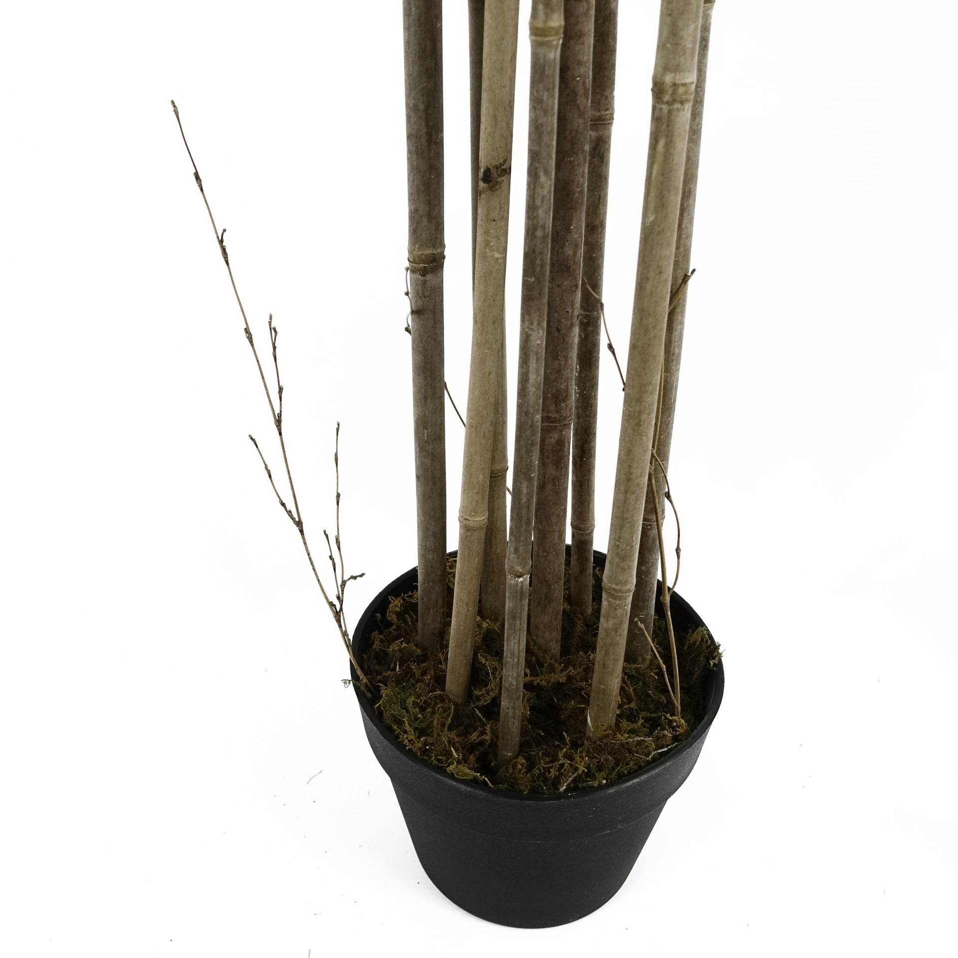 Extra Large Artificial Bamboo Tree Plant Faux Silk Foliage 180cm (6ft) - Evergreenery