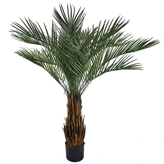 Artificial Tropical Cycas Palm Tree 120cm UV Resistant Outdoor - Evergreenery