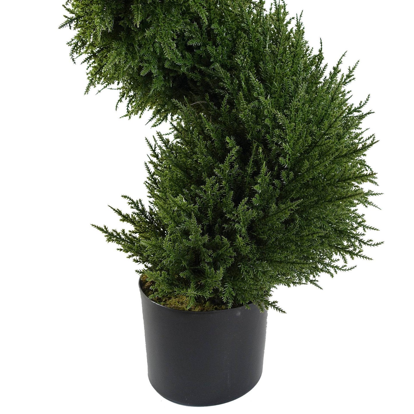 Artificial Cypress Spiral Topiary Tree 120cm - Evergreenery