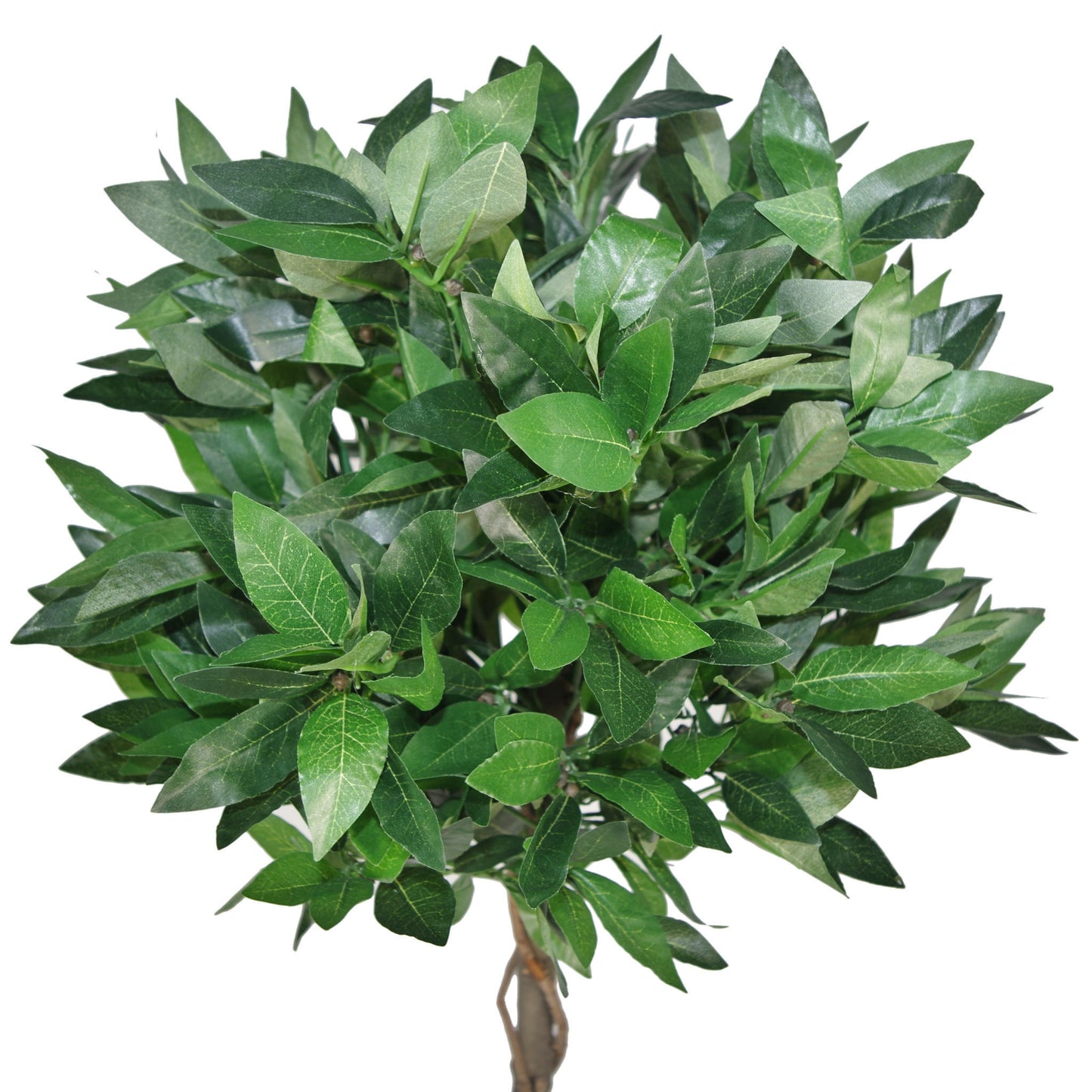 Artificial Topiary Bay Tree with Natural Trunk 120cm