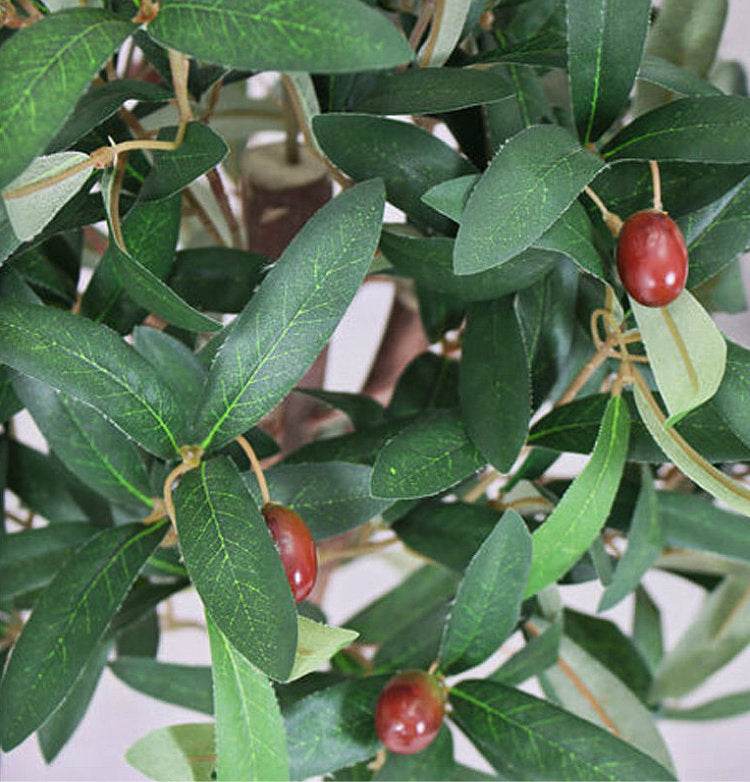 Artificial Olive Topiary Ball Tree 90cm - Evergreenery