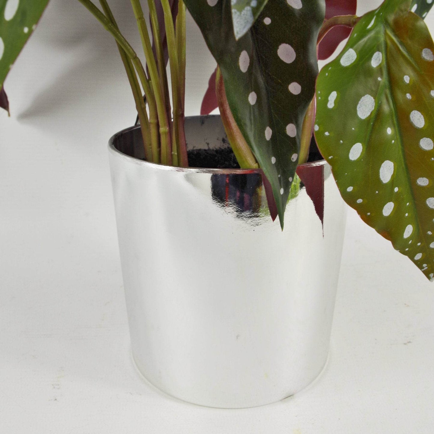 Artificial Begonia Maculata Plant 40cm - Evergreenery