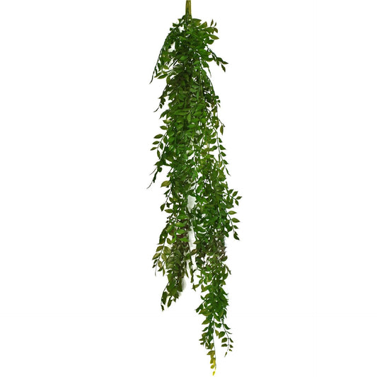 Artificial Hanging String of Pearls Fern Plant 100cm - Evergreenery