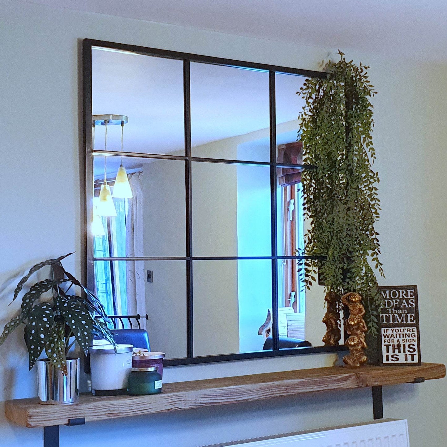 Artificial Hanging String of Pearls Fern Plant 100cm - Evergreenery