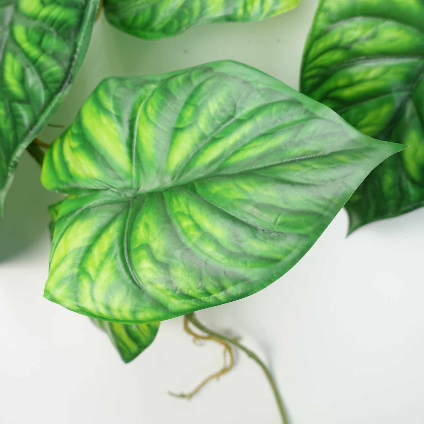 Artificial Hanging Trailing Plant Alocasia Dragon Scale 120cm - Green