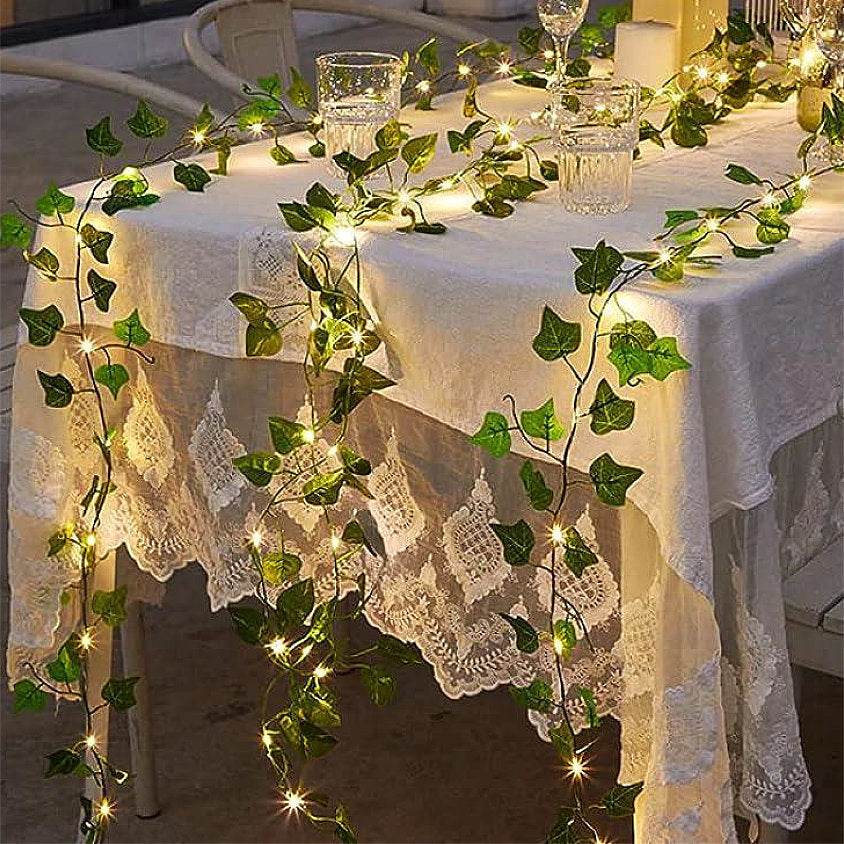 Pack of 12 Artificial Ivy Garlands 235cm - Evergreenery