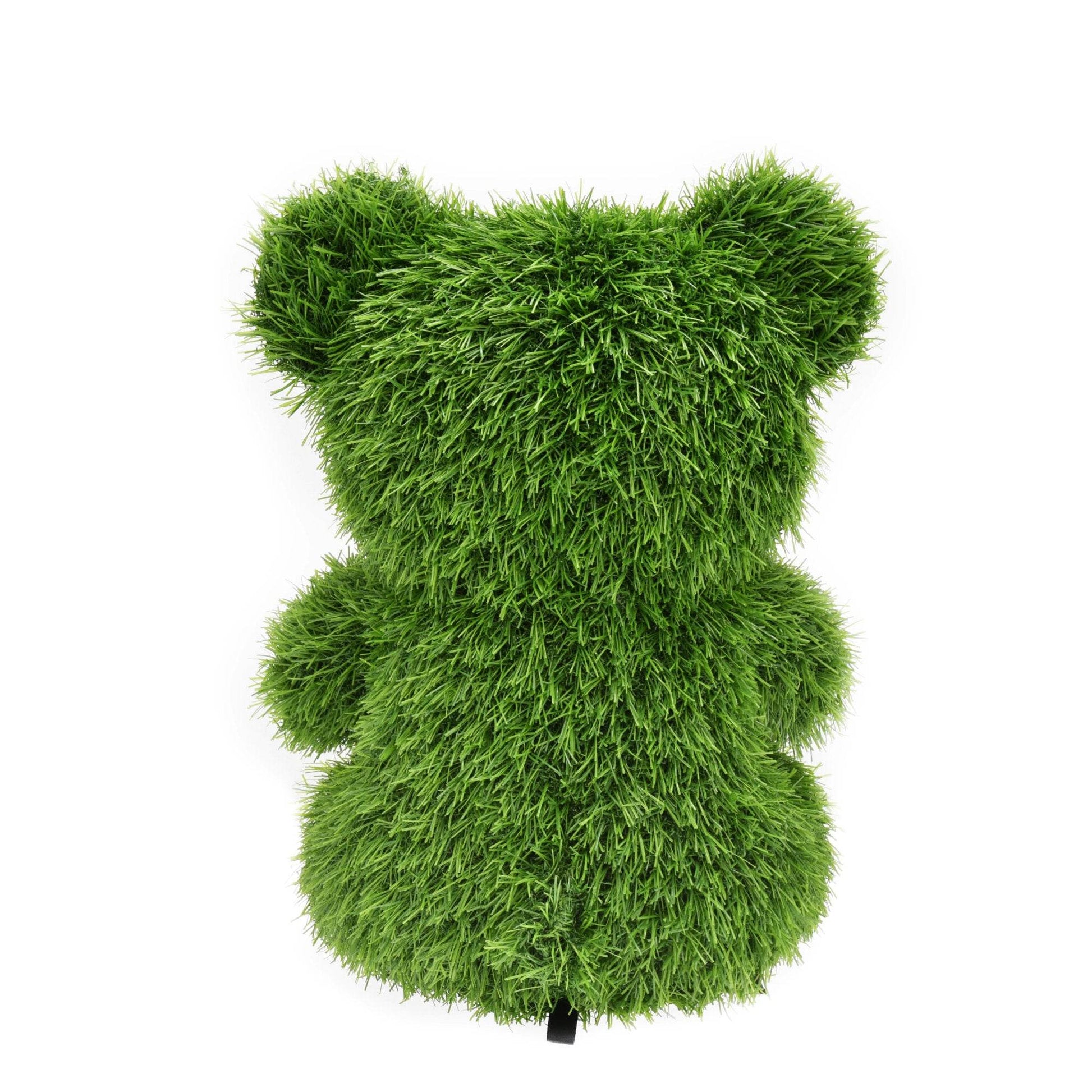 Artificial Grass Topiary Bear 37cm - Evergreenery
