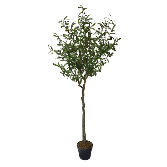 Artificial Olive Tree Tree 170cm - Lifelike Elegance for Any Space - Evergreenery