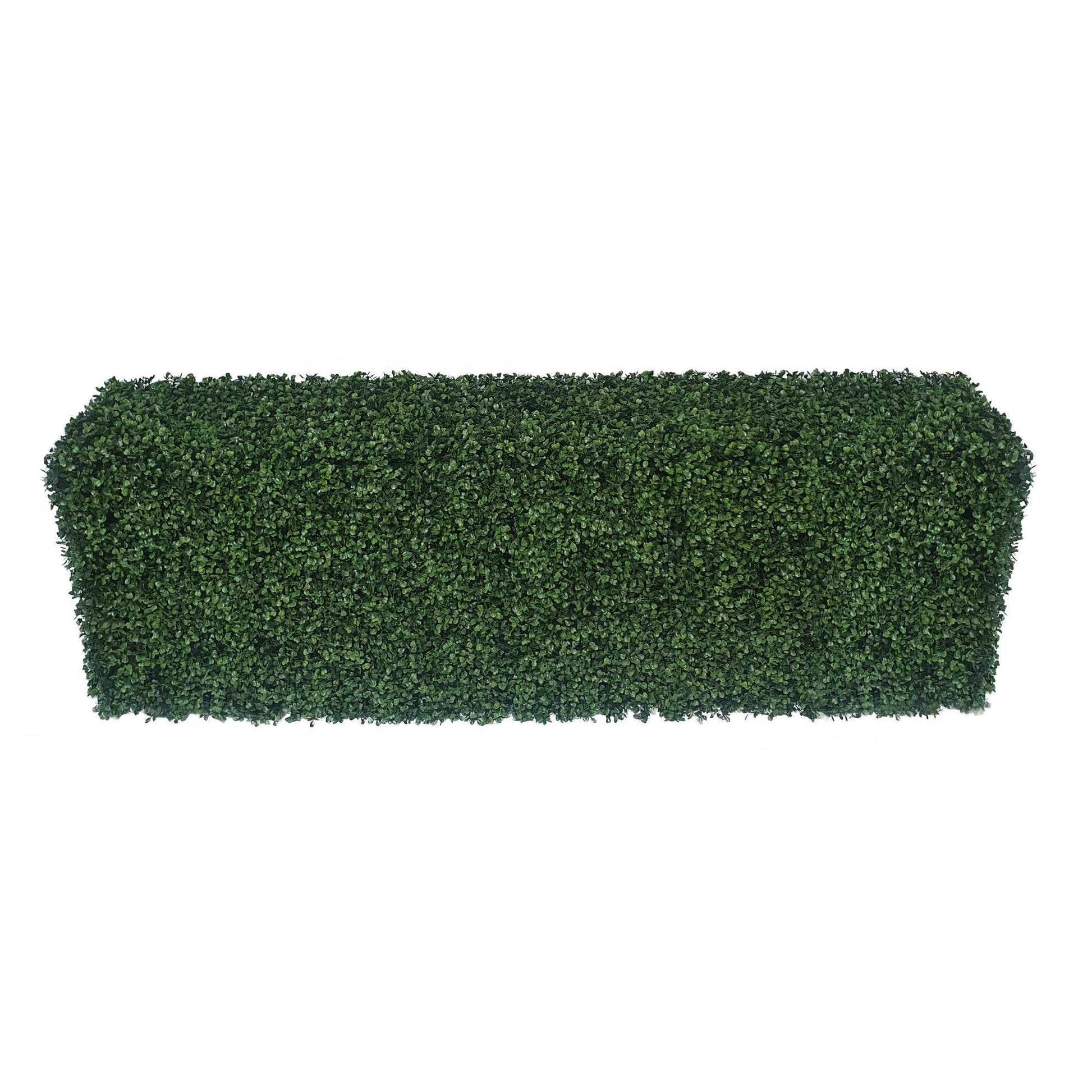 Premium Freestanding Artificial Boxwood Hedge - 56cm x 158cm - Evergreenery
