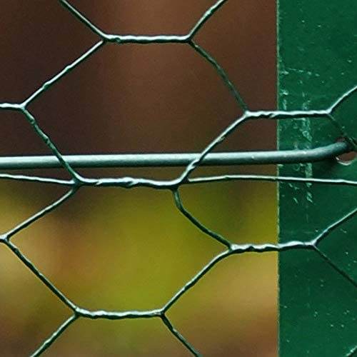 Galvanised Line Straining Tension Wire - Green PVC Coated - Evergreenery