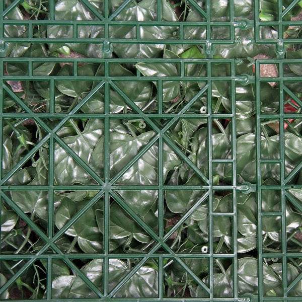 Artificial Ivy Leaf Hedge Garden Fence Privacy Screening - Evergreenery