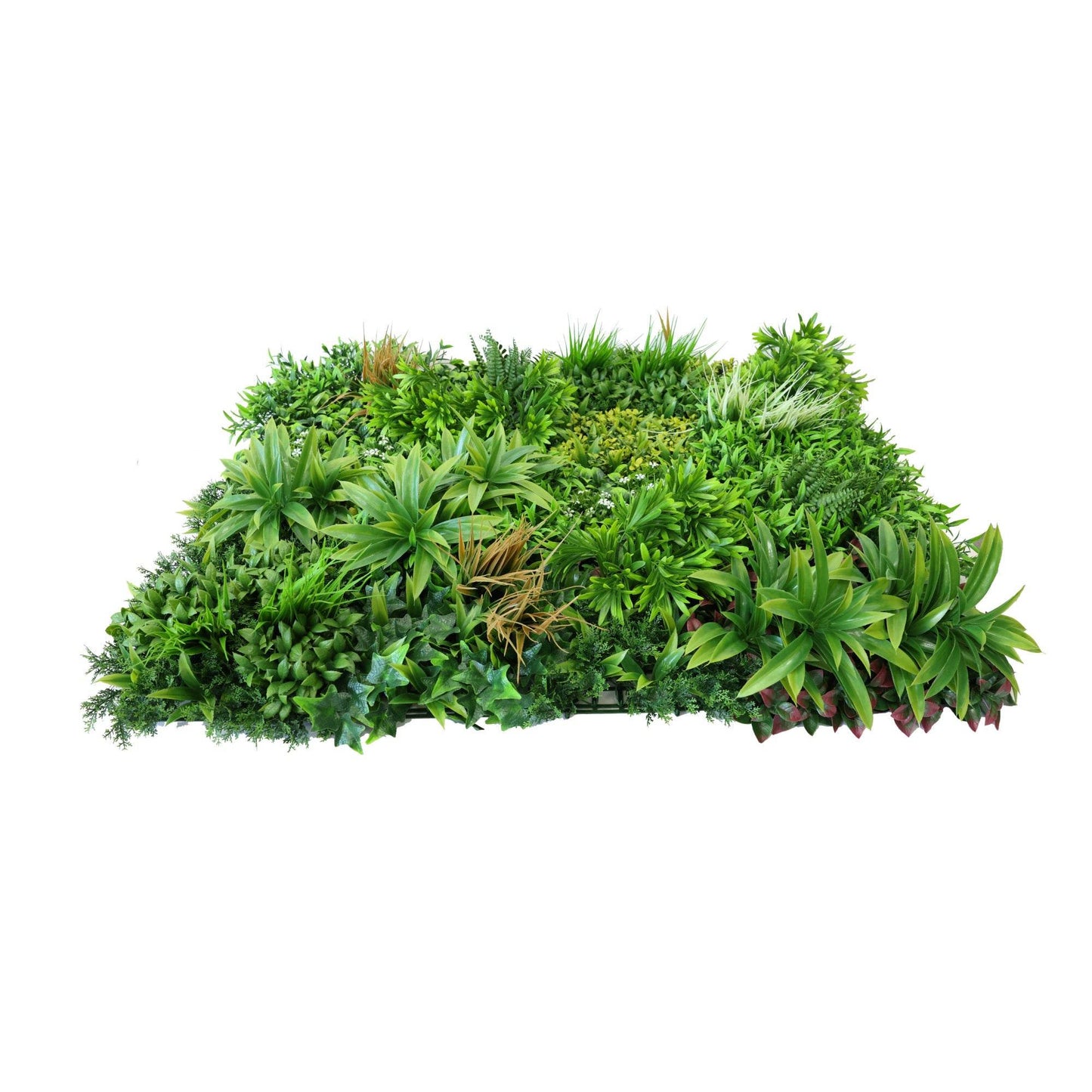 Premium Artificial Green Wall Panel 1m x 1m - Spring - Evergreenery