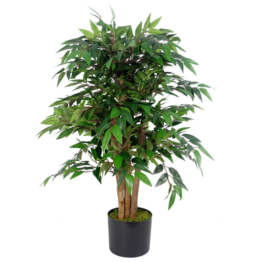 Artificial Smilax Sarsaparilla Ficus Tree 90cm - Premium Range - Evergreenery