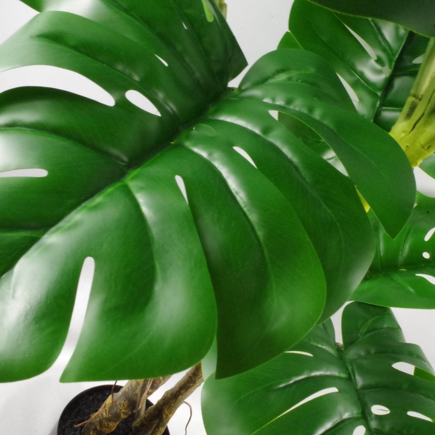 Artificial Twisted Stem Monstera Plant 120cm - Evergreenery