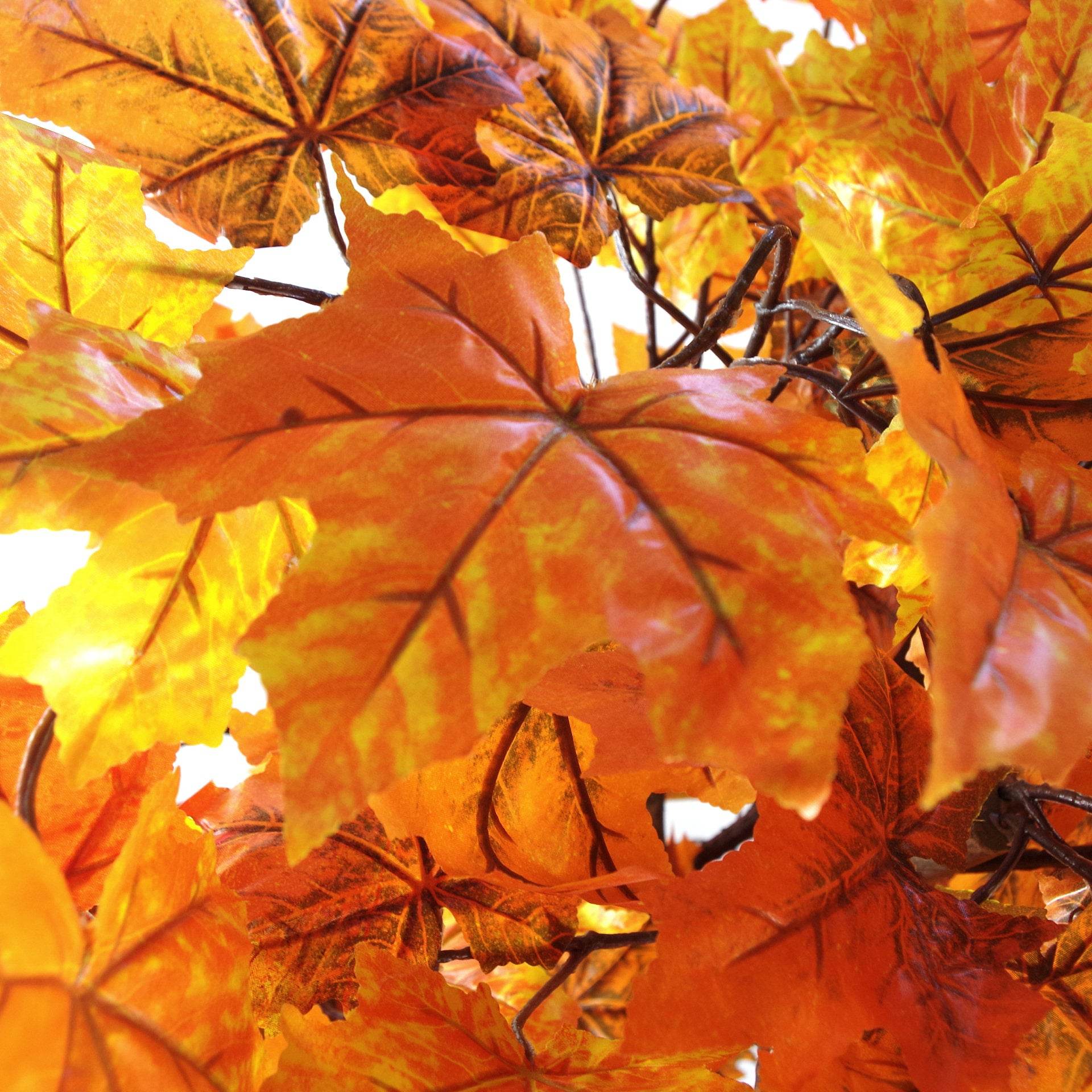 Extra Large Artificial Autumn Maple Acer Tree 125cm - Evergreenery