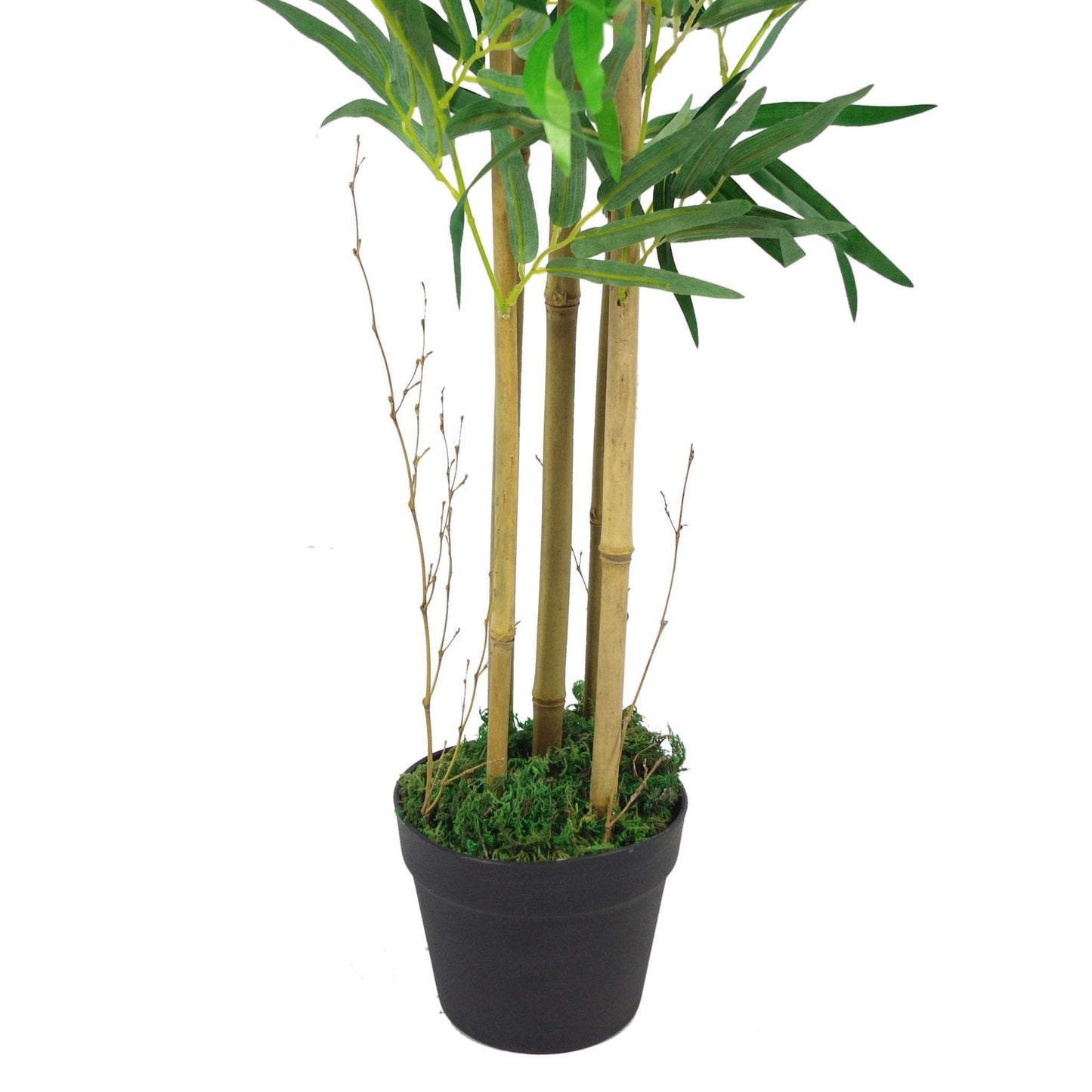 Large Artificial Bamboo Tree Plant Faux Silk Foliage 150cm (5ft) - Evergreenery