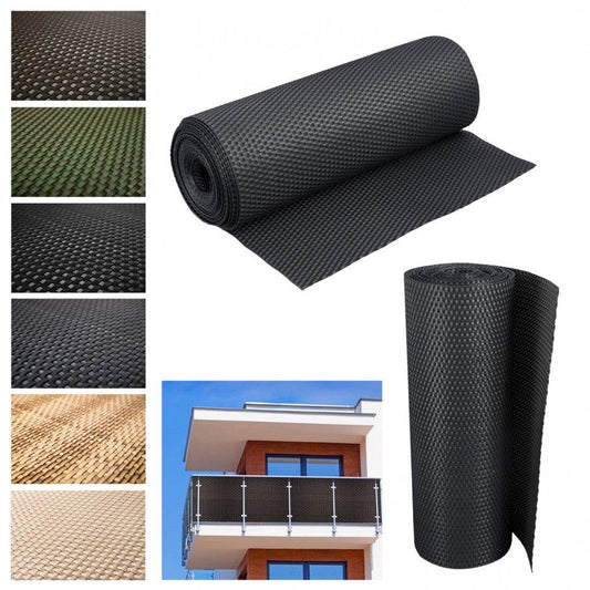 Rattan Weave Privacy Screening 1m x 20m - Evergreenery