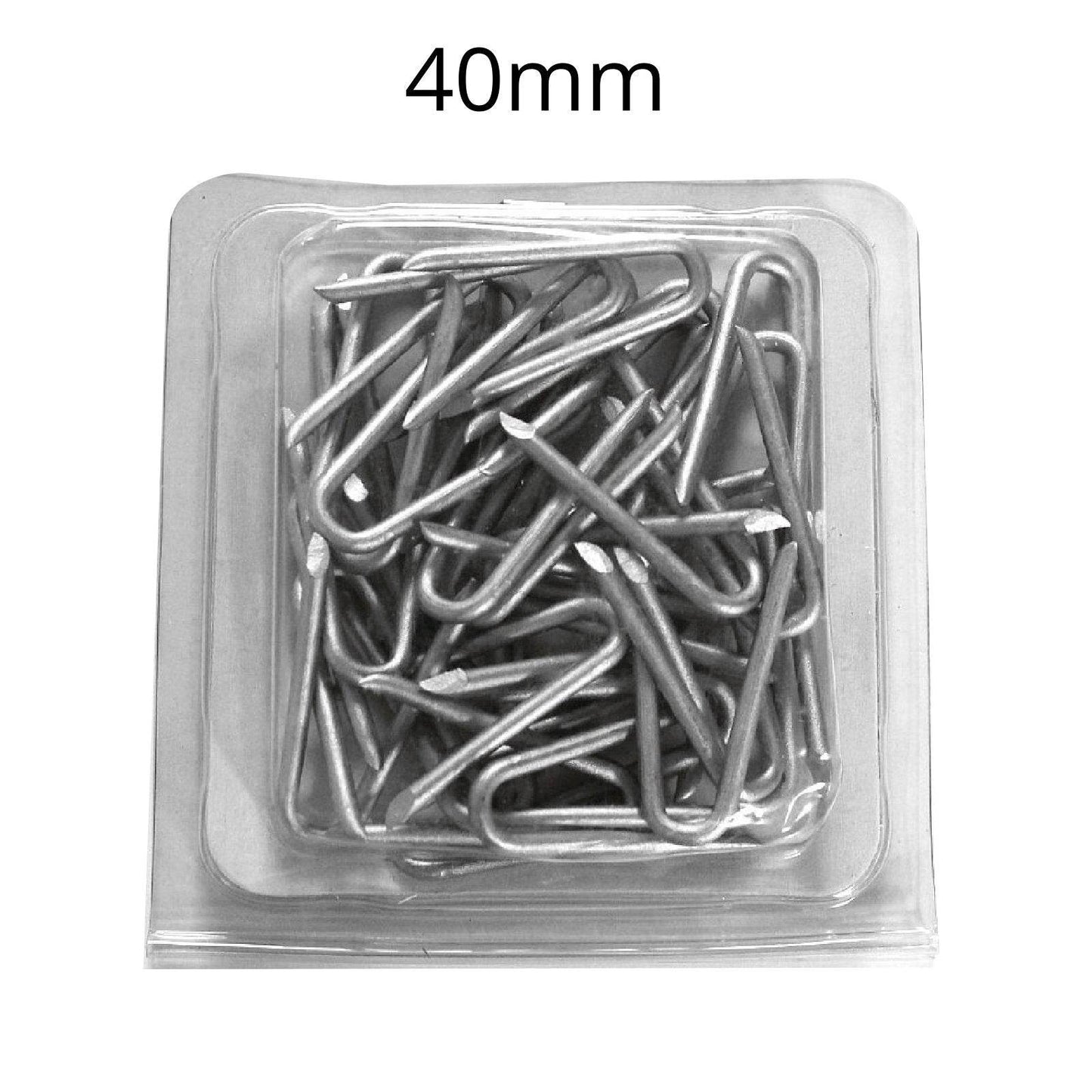 Galvanised Fixing Staples - Evergreenery
