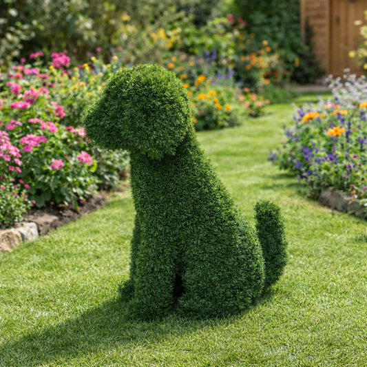 Unleash Your Inner Pup with Our Artificial Topiary Dogs