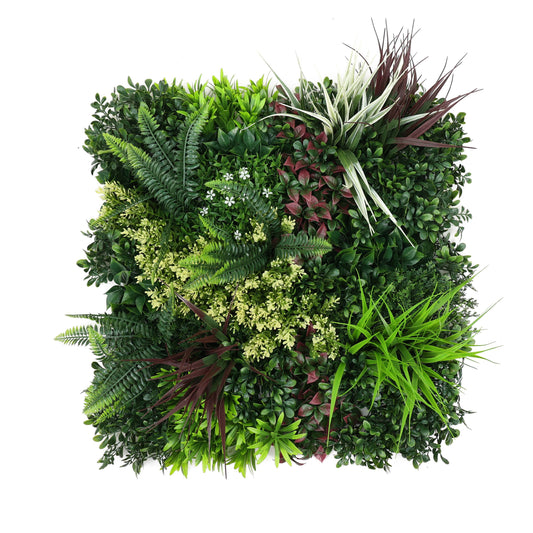 Premium Artificial Green Wall Panel 50 x 50cm - Carnival C