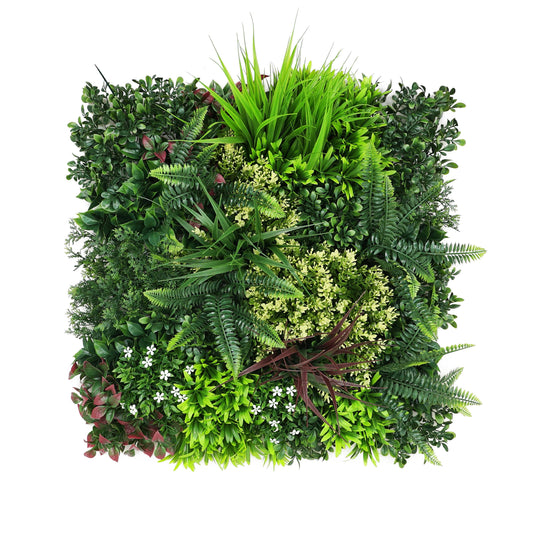 Premium Artificial Green Wall Panel 50 x 50cm - Carnival D