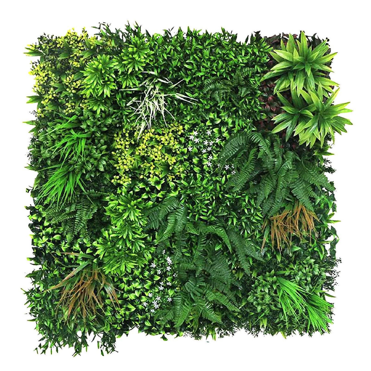 Premium Artificial Green Wall Panel 1m x 1m - Spring – Evergreenery