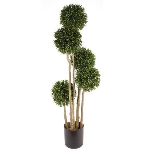 Artificial Topiary Five Ball Tree 120cm