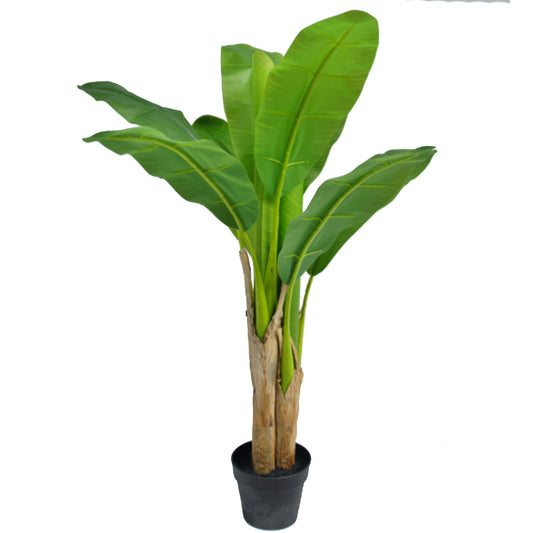 Artificial Banana Tree Tropical Plant 120cm