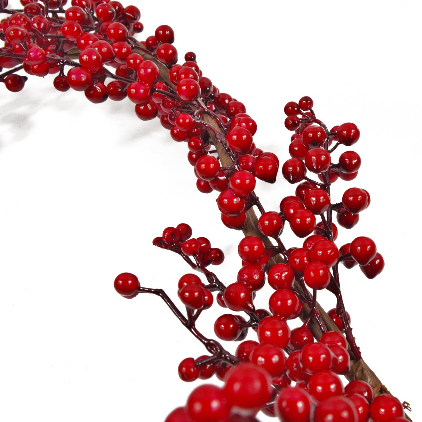 Luxury Christmas Red Berry Festive Garland 150cm