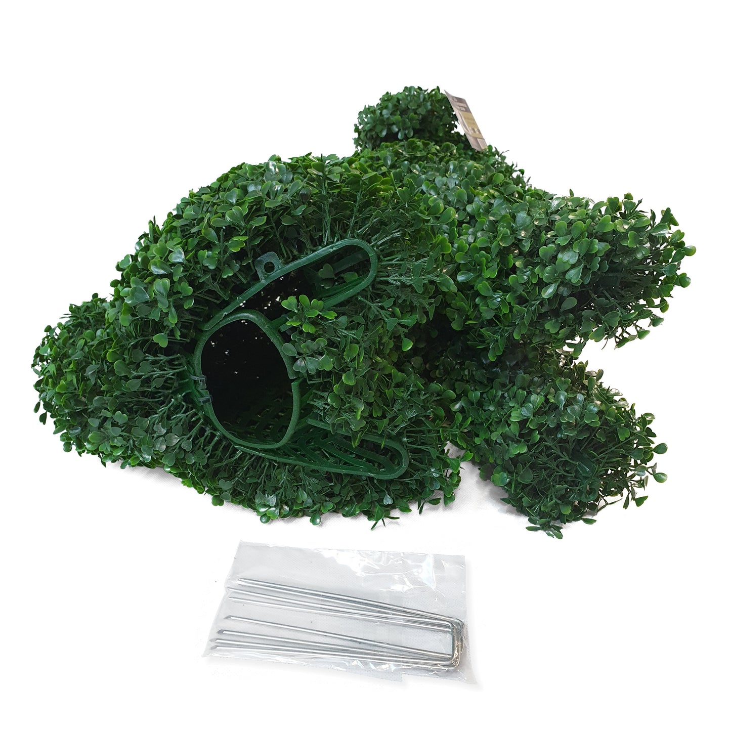 Topiary Dog Artificial Boxwood 60cm with ground anchors
