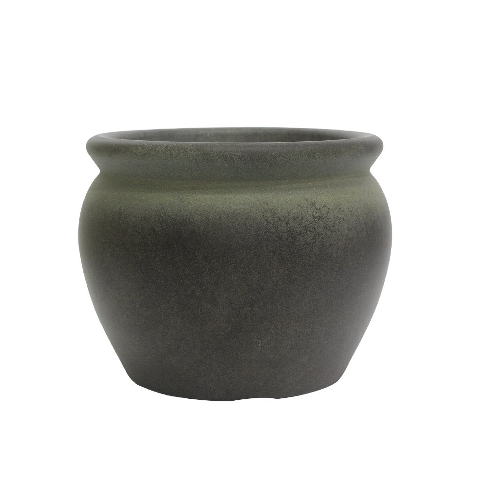 Large Belly Plant Pot 48 x 48 x 37cm – Moss Patina
