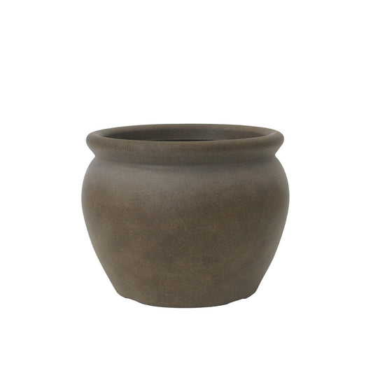 Small Belly Plant Pot 37x37x28cm 23L – Vintage Brown
