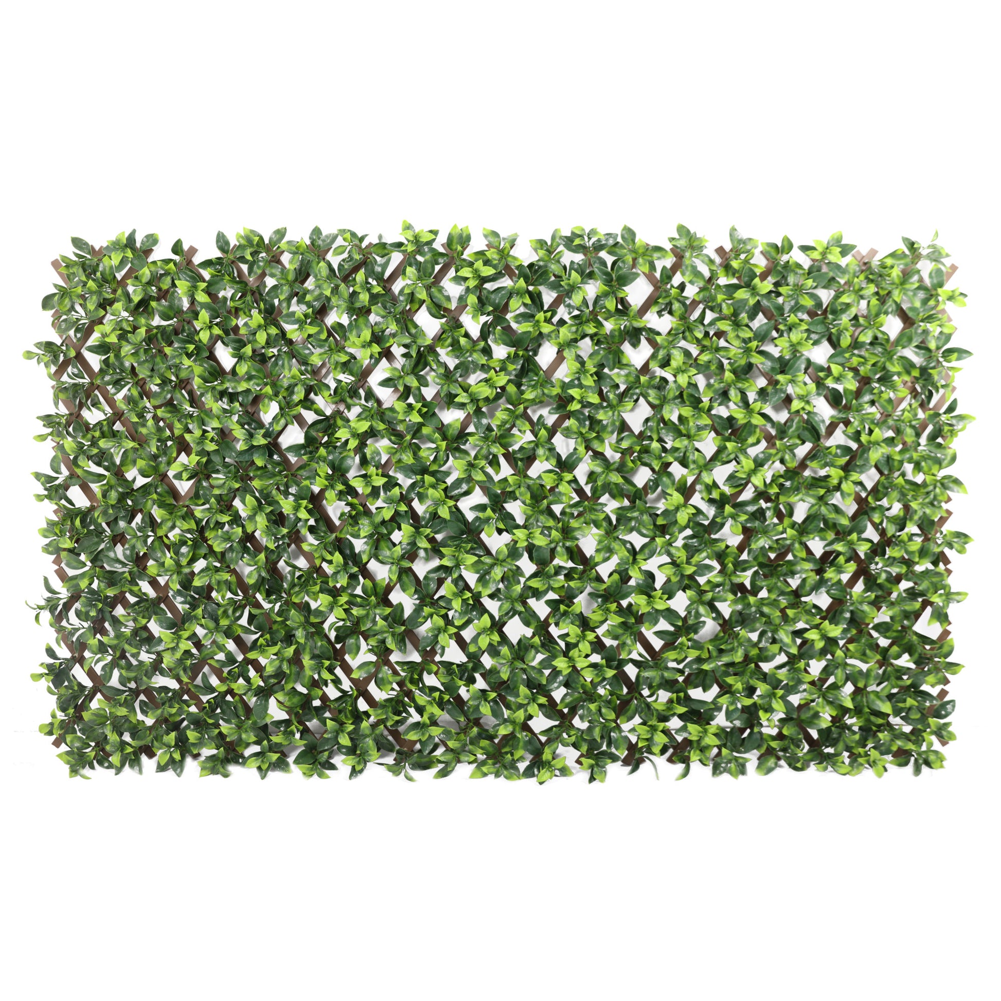 Premium Expanding Trellis Artificial Gardenia Leaf - 1m x 2m
