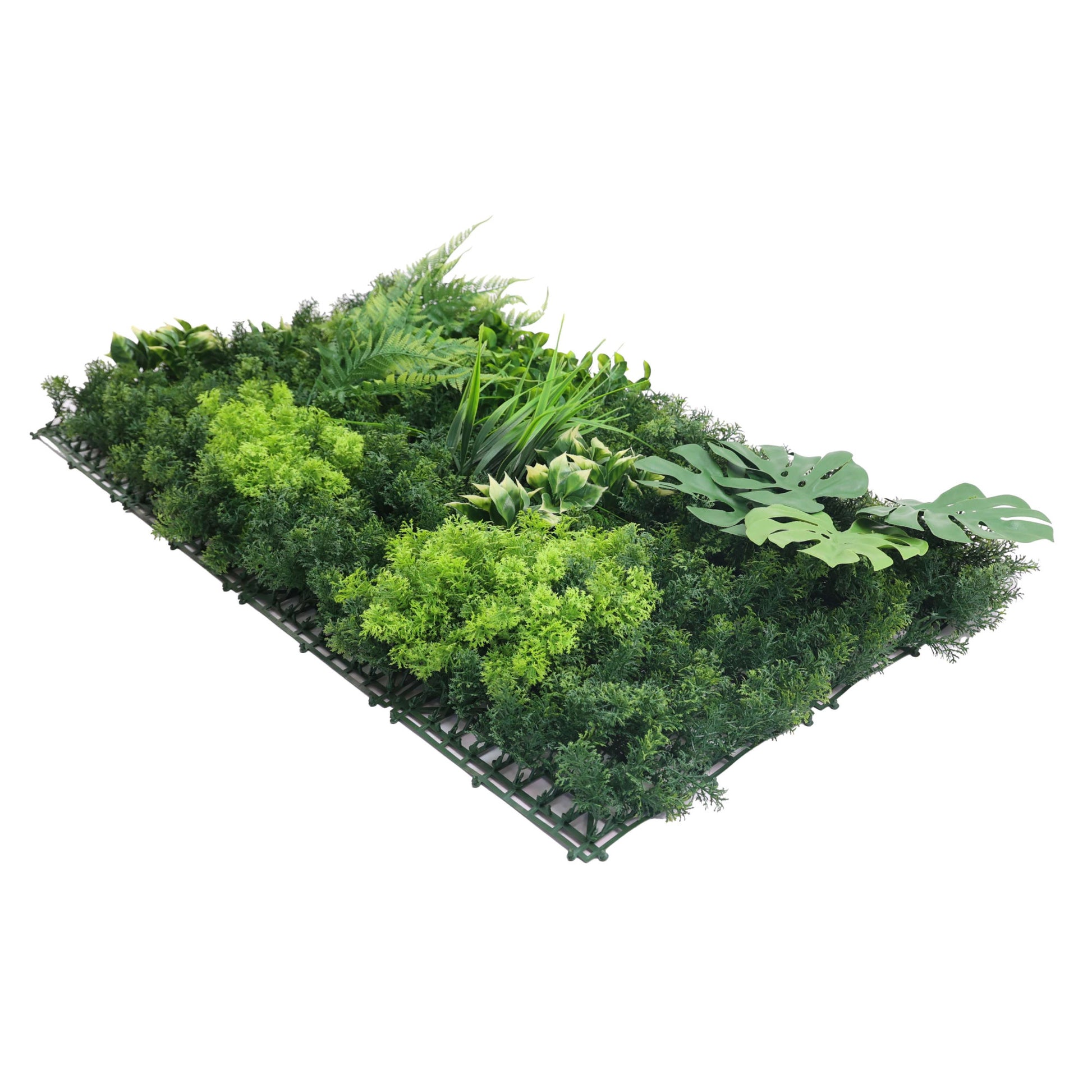 Premium Artificial Plants Green Wall Panel 1m x 50cm - Oasis