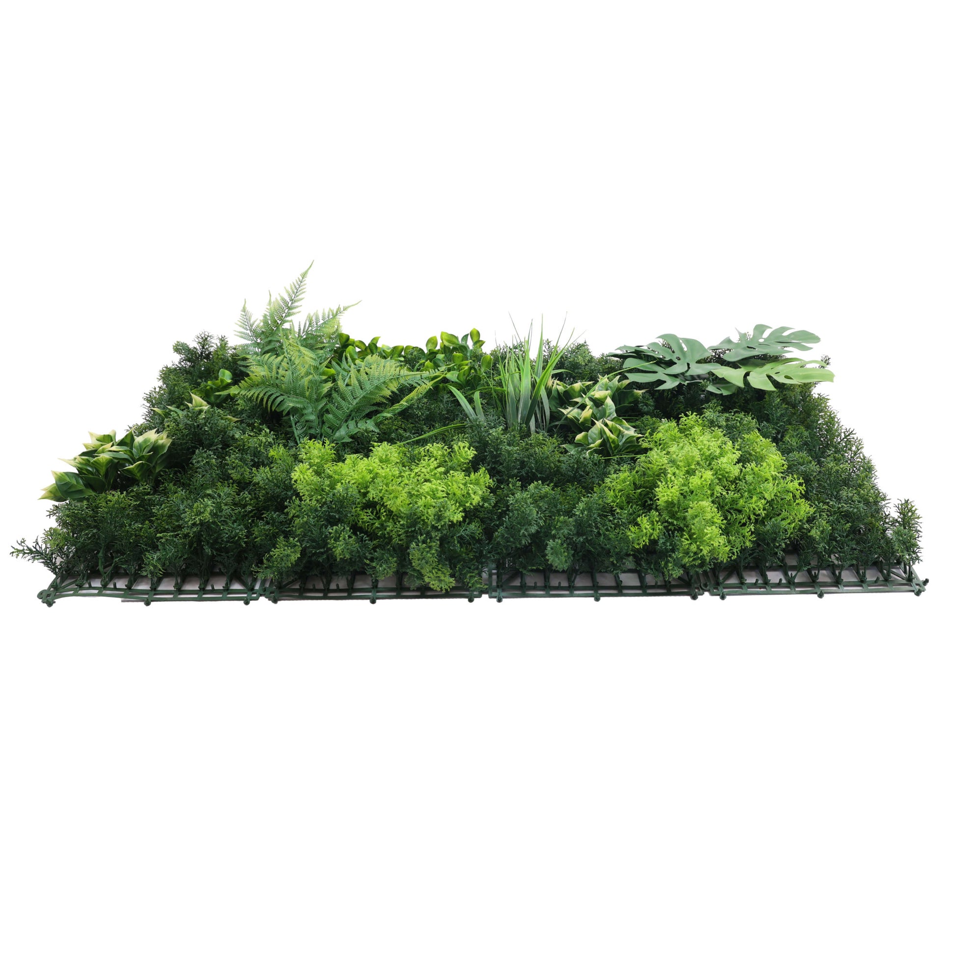Premium Artificial Plants Green Wall Panel 1m x 50cm - Oasis