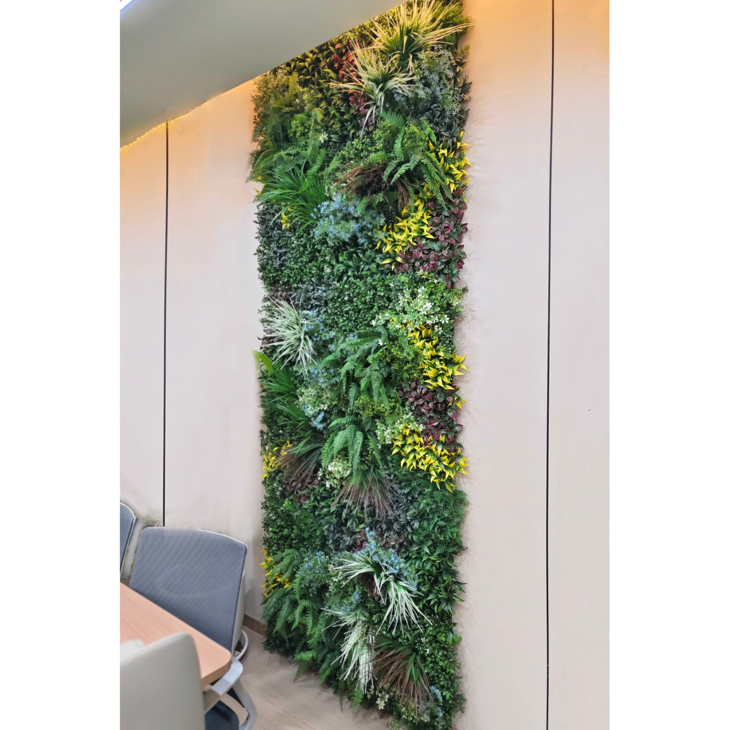Premium Artificial Plants Green Wall Panel 1m x 1m - Pandora A