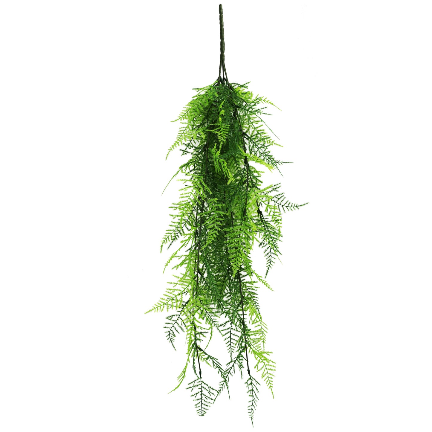 Artificial Hanging Woodland Fern Bush 77cm