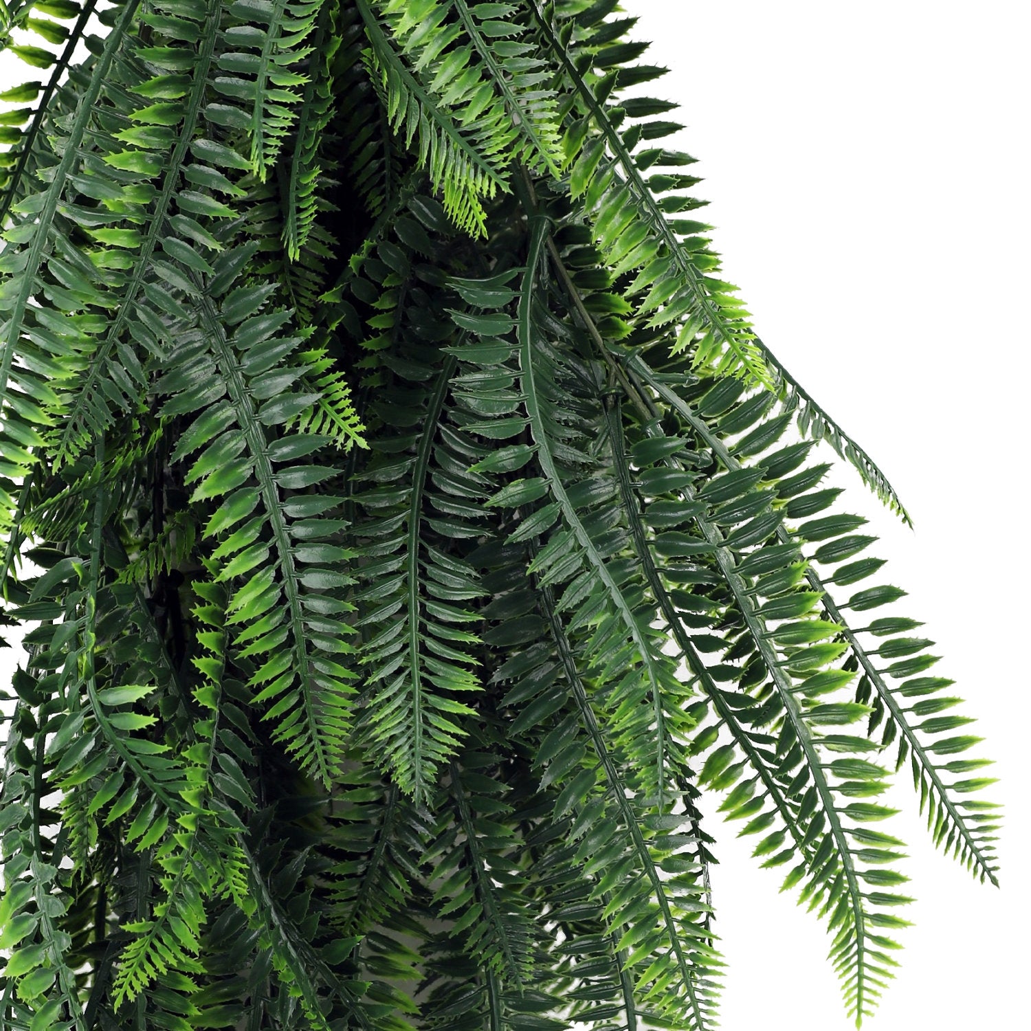 Artificial Hanging Boston Fern Bush 85cm