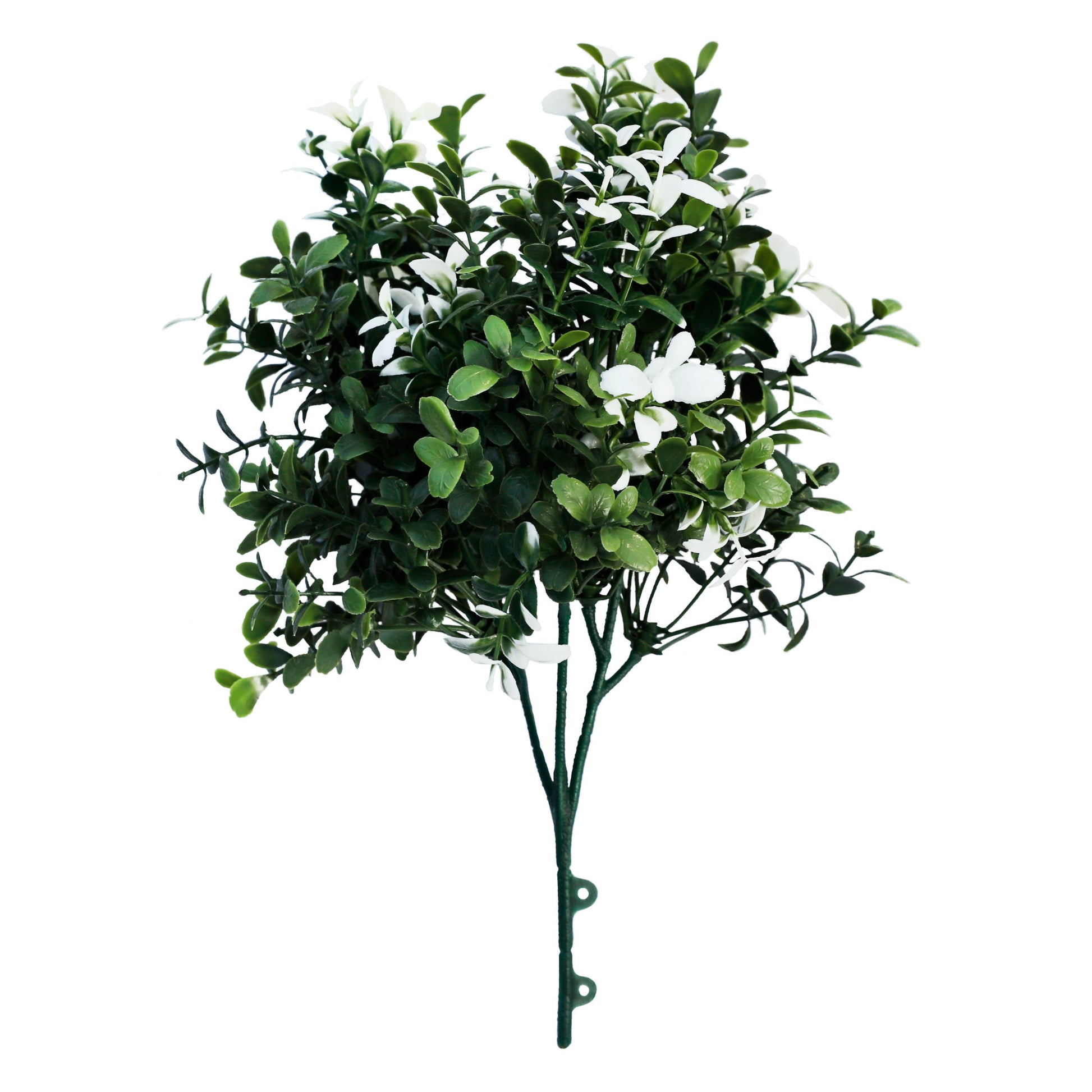Artificial Small White Flower Branch 26cm
