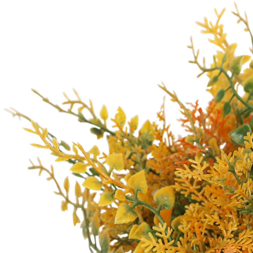 Artificial Autumn Foliage Branch 28cm