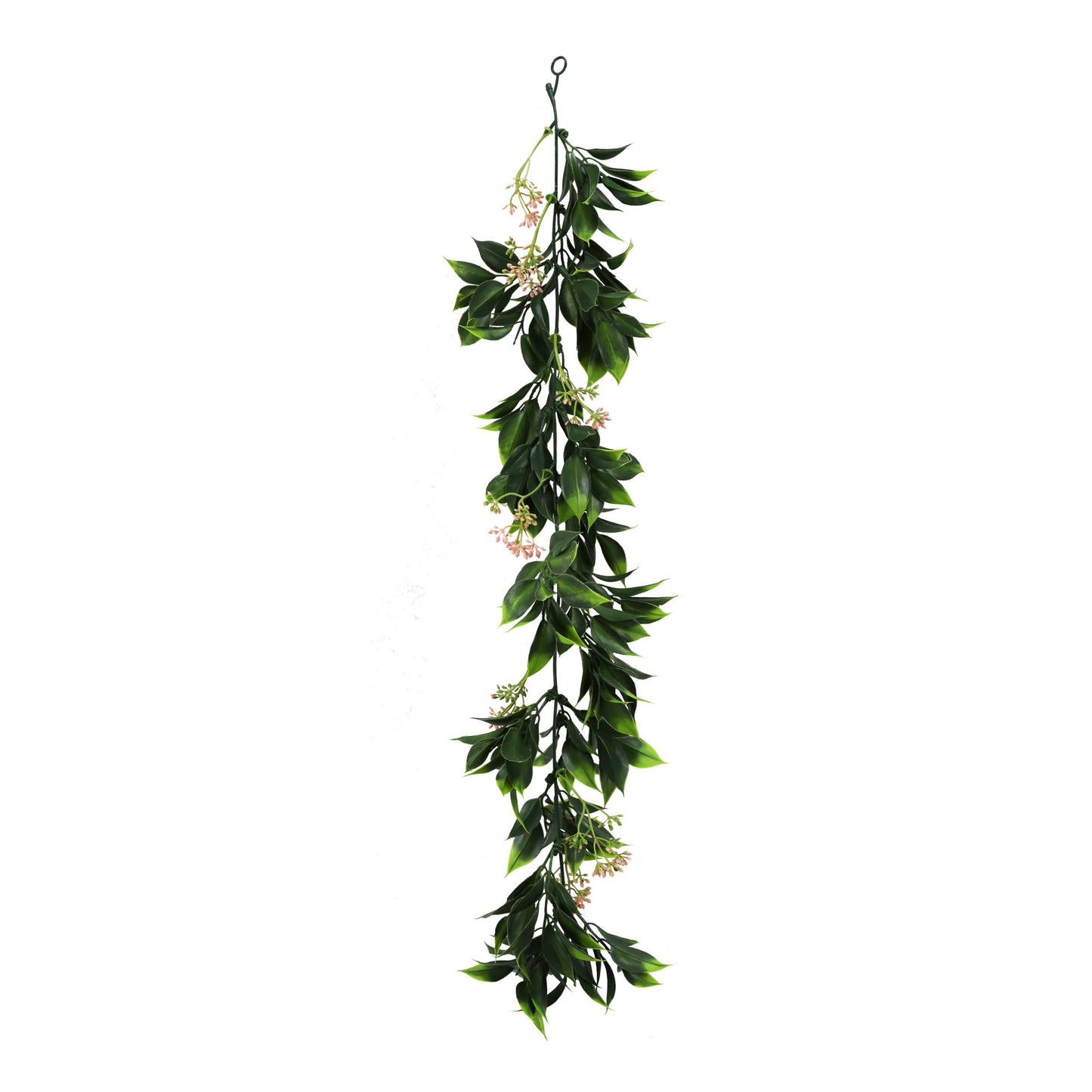 Artificial Trailing Pink Flowering Vine 60cm